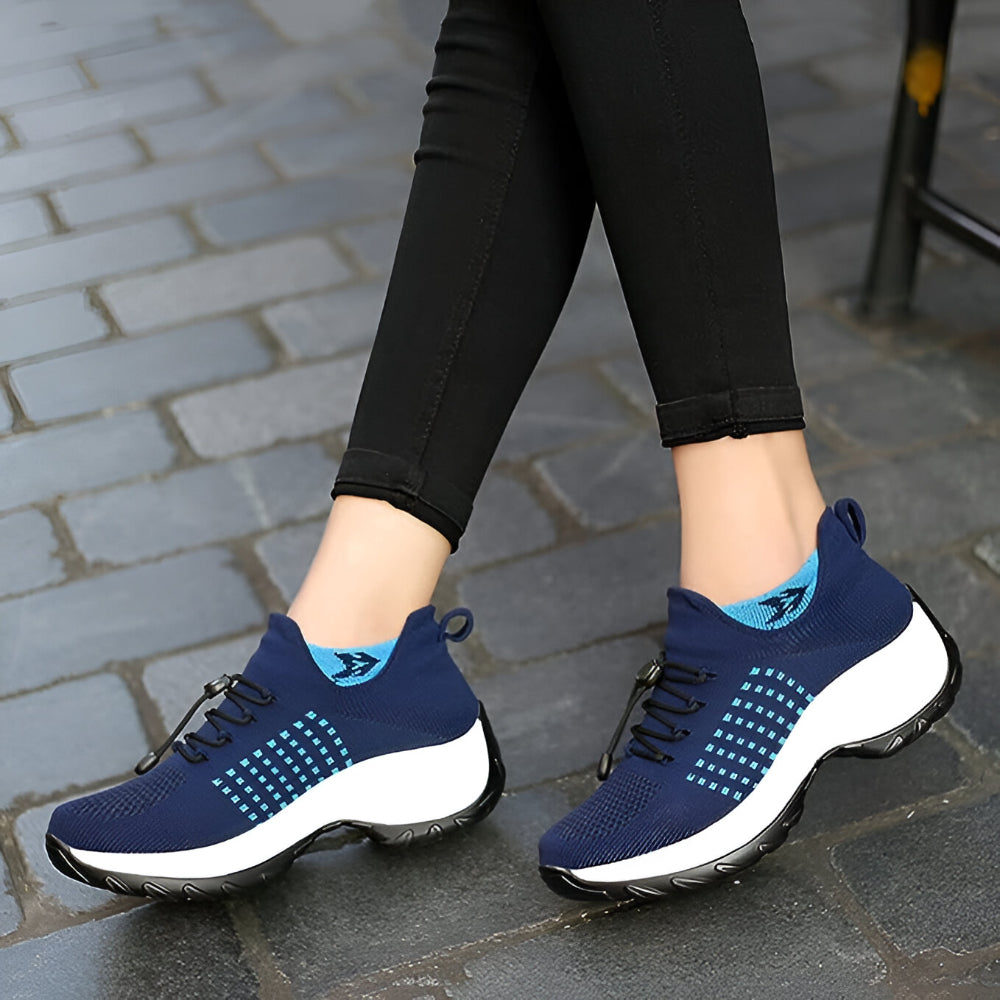Women Sneakers Supportive Walking Athletic Design