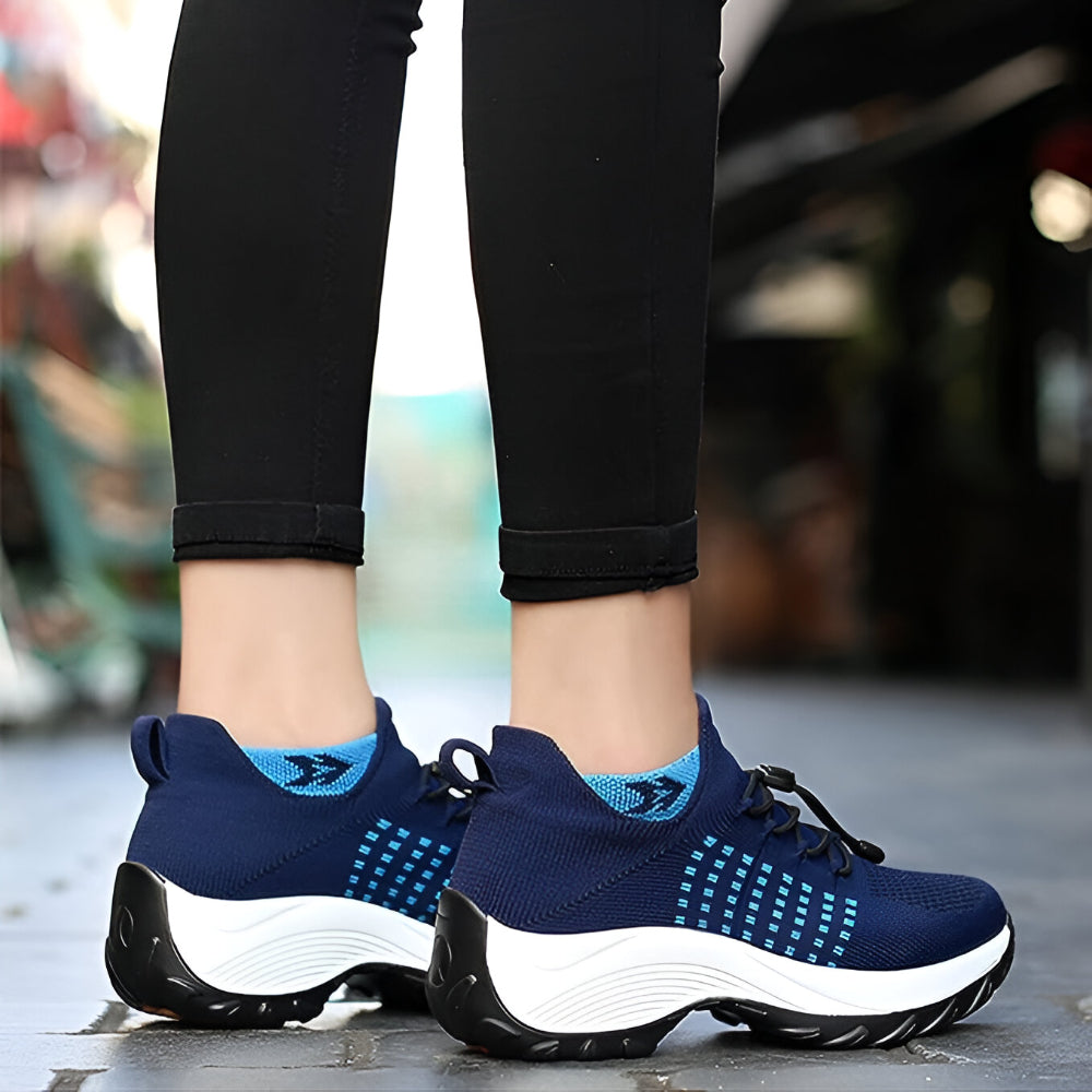 Women Sneakers Supportive Walking Athletic Design