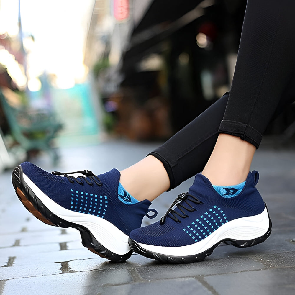 Women Sneakers Supportive Walking Athletic Design