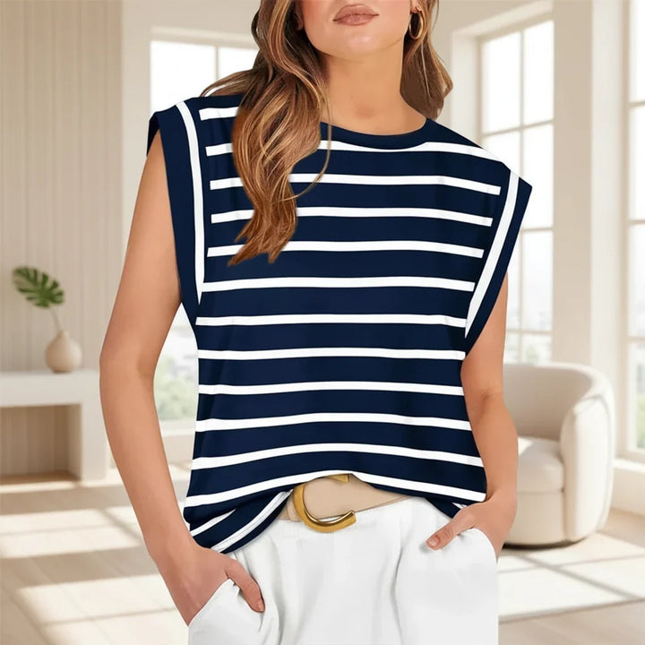 Women Tank Top Casual Sleeveless Loose Fit Summer Blouse