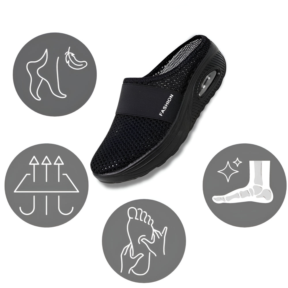 Women’s Shoes Slip Walking Mesh Cushion Sole