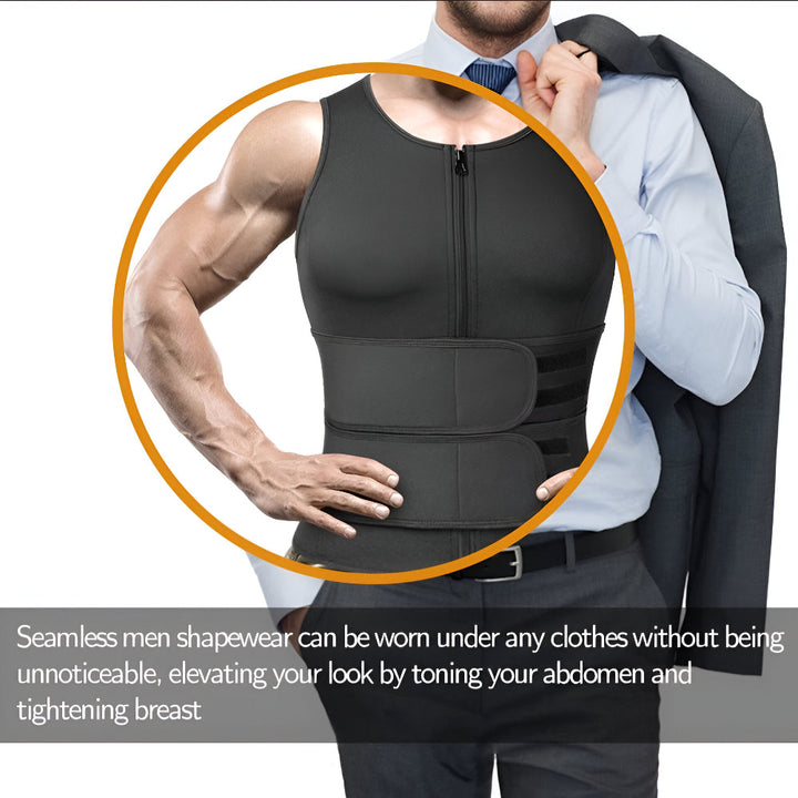 Workout Vest Neoprene Adjustable Fitness Body Training Garment
