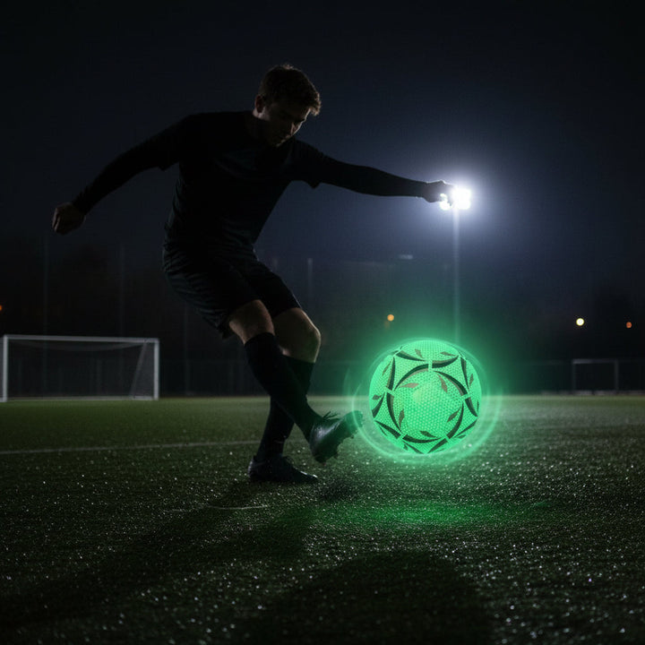 Worl Cup World Cup LED Lights Size 5 Soccer Ball Glow Made Night