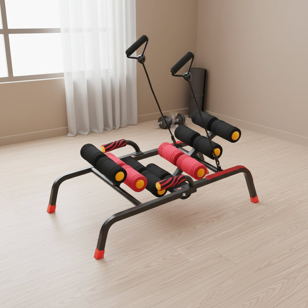 Ab Sneaker Core Strength Fitness Crunch Machine