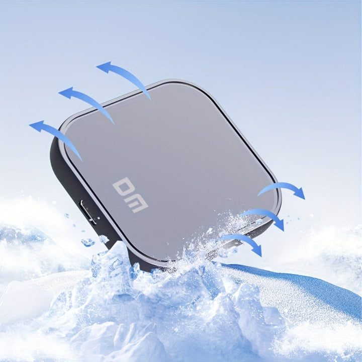 External Hard Drive Portable SSD Magnetic USB Power Bank Charger
