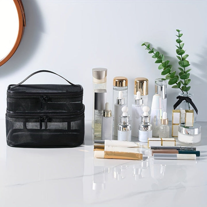 Makeup Bag Travel Cosmetic Organizer Mothers Day Storage Case