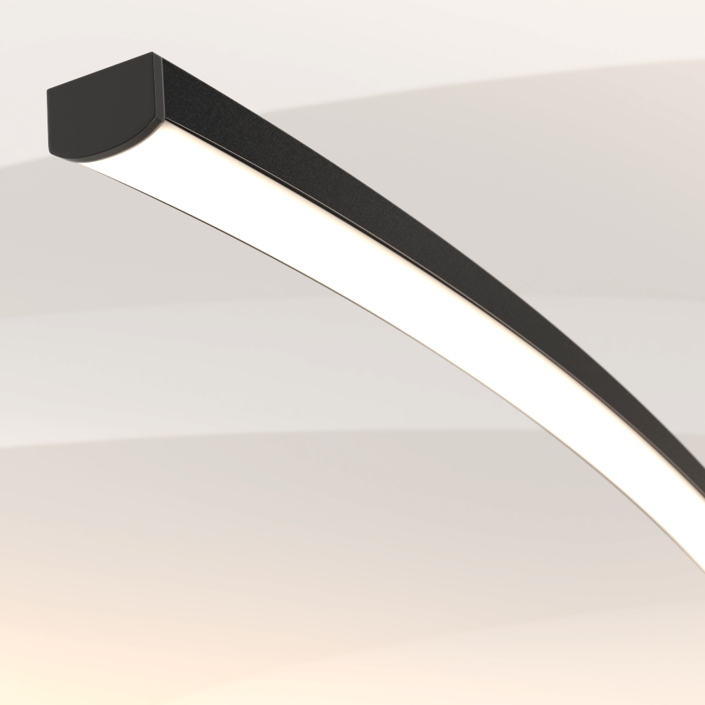 Arc Floor Lamp Modern LED Adjustable Reading Light