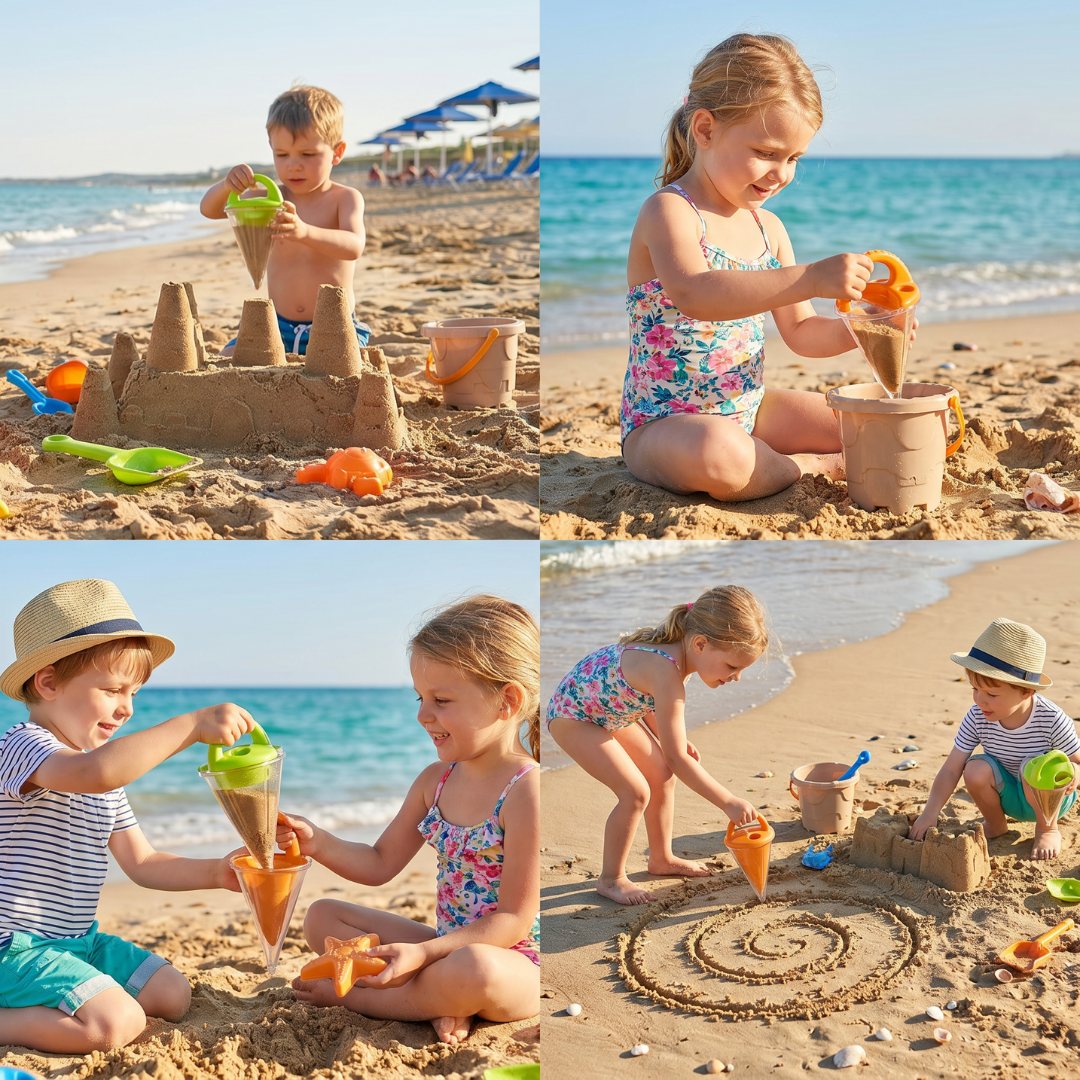 Beach Toy Sand Set Creative Play Funnel