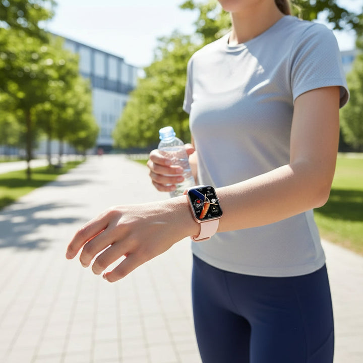 Blood Pressure Fitness Tracker Smartwatch Health