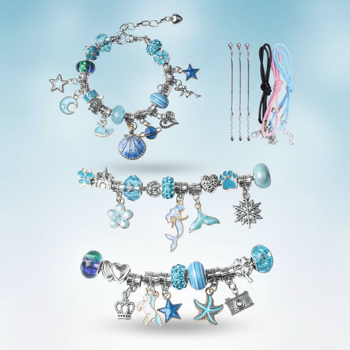 Mothers Day Bracelet Maker Set DIY jewelry Kit Kids Gift