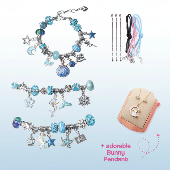 Mothers Day Bracelet Maker Set DIY jewelry Kit Kids Gift