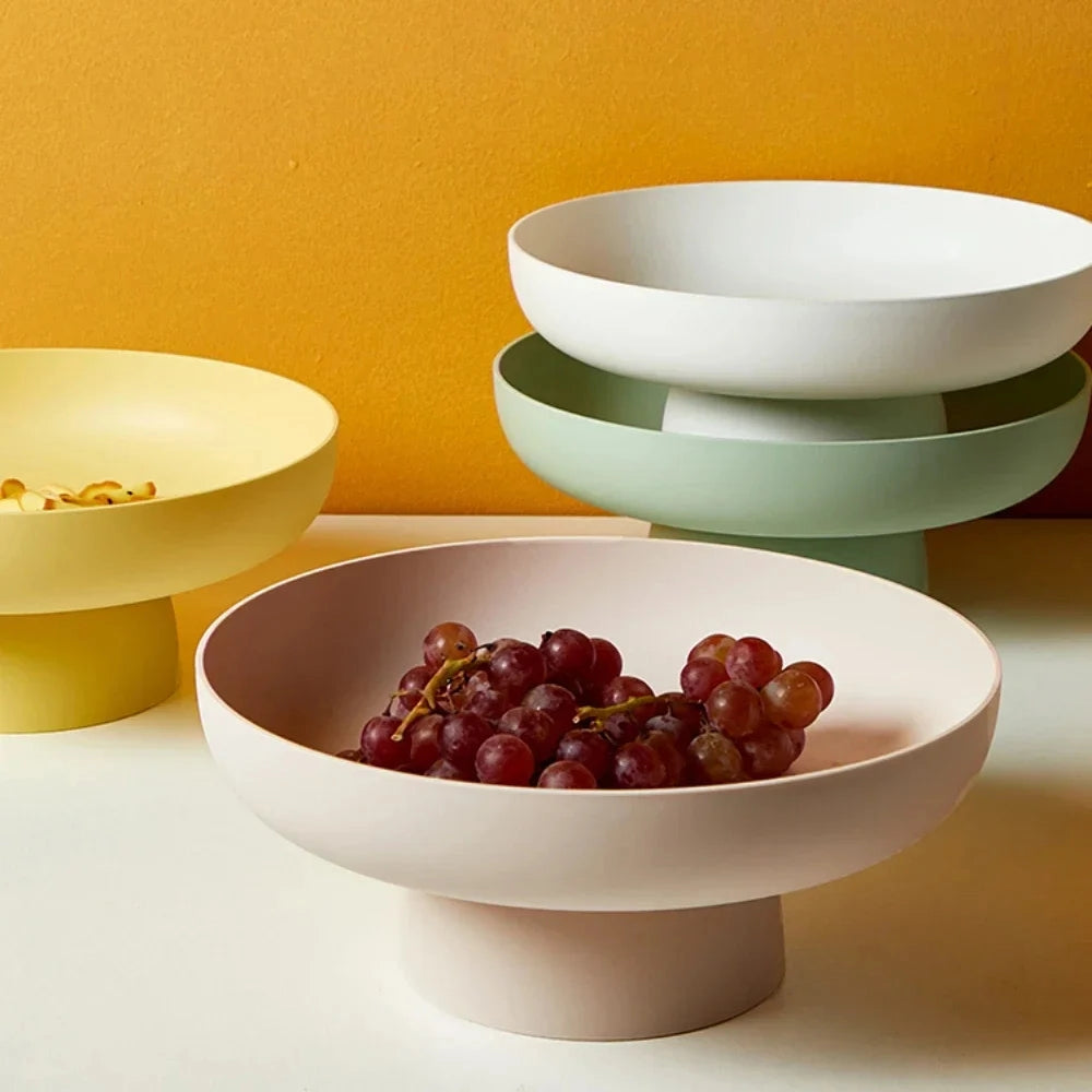 Fruit Bowl Ceramic Decorative Kitchen Counter Storage Bowl