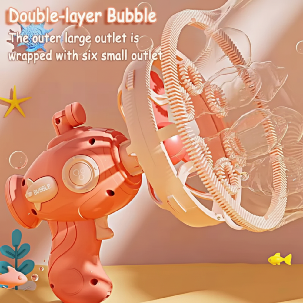 Bubble Gun Bubble Maker Automatic Toy
