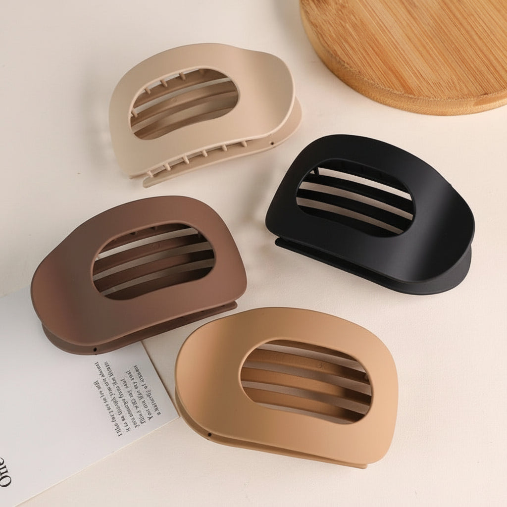Plastic Hair Claw Clip Thick Hair Stylish Strong Hold Accessory