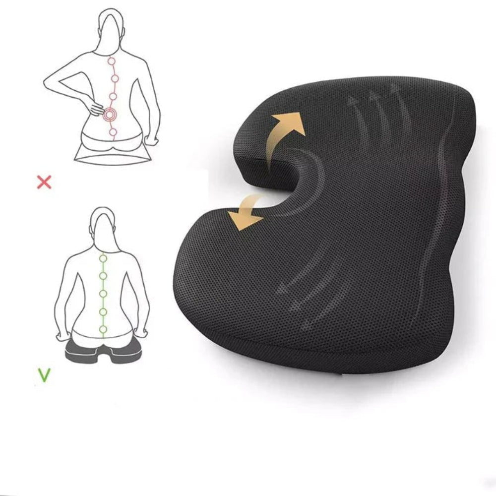 Car Seat Cushion Office Chair Cushion Memory Foam Support
