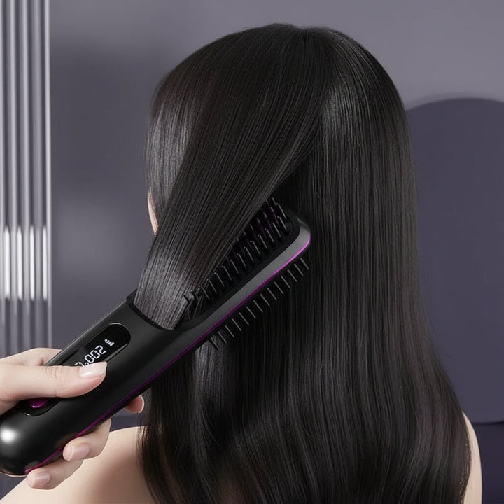 Ceramic Cordless Portable Hair Straightener Rechargable