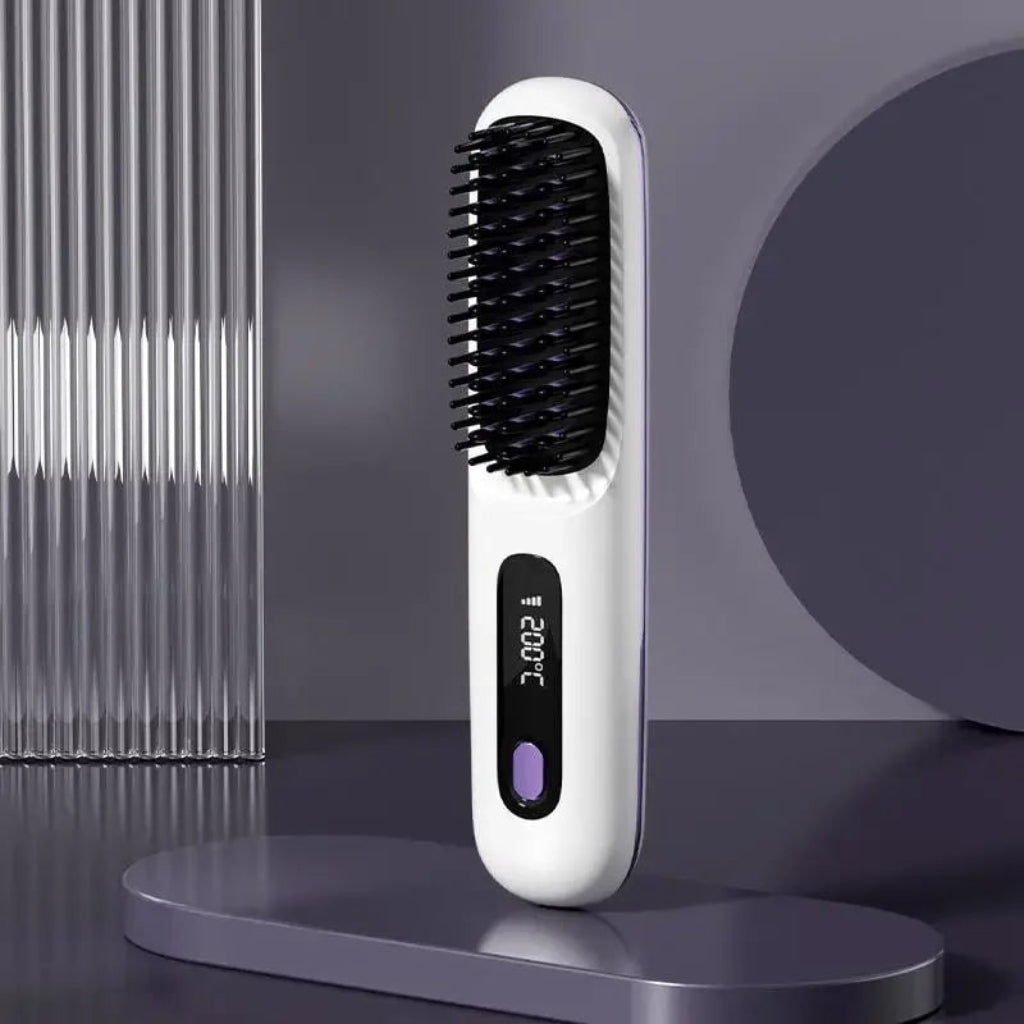 Ceramic Cordless Portable Hair Straightener Rechargable