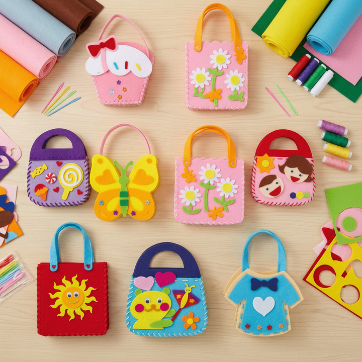 Children Sewing Kit Craft Creative Activity Set