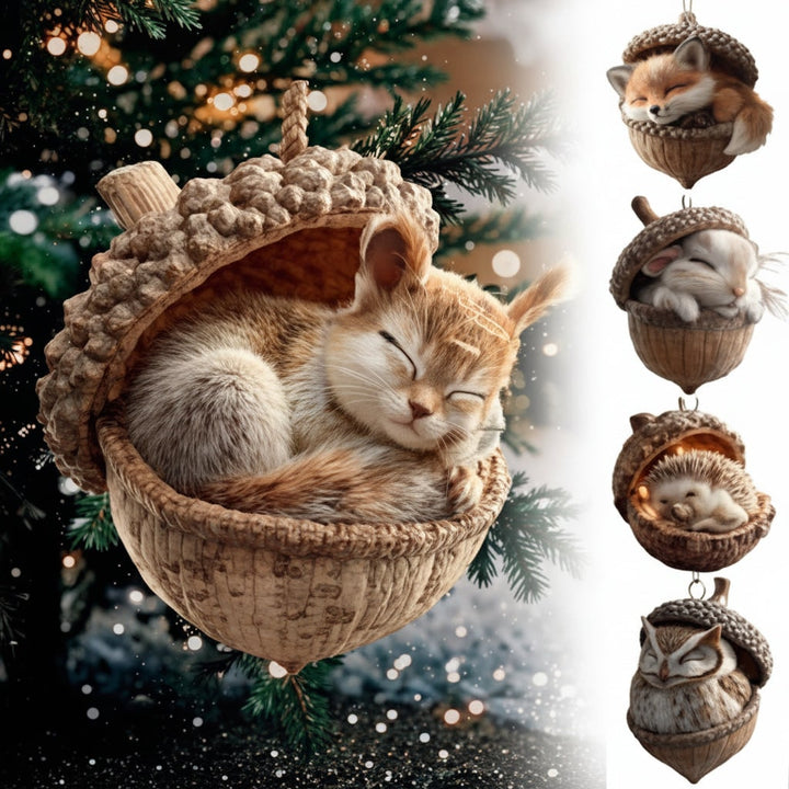 Christmas Ornaments Plush Holiday Tree Decoration