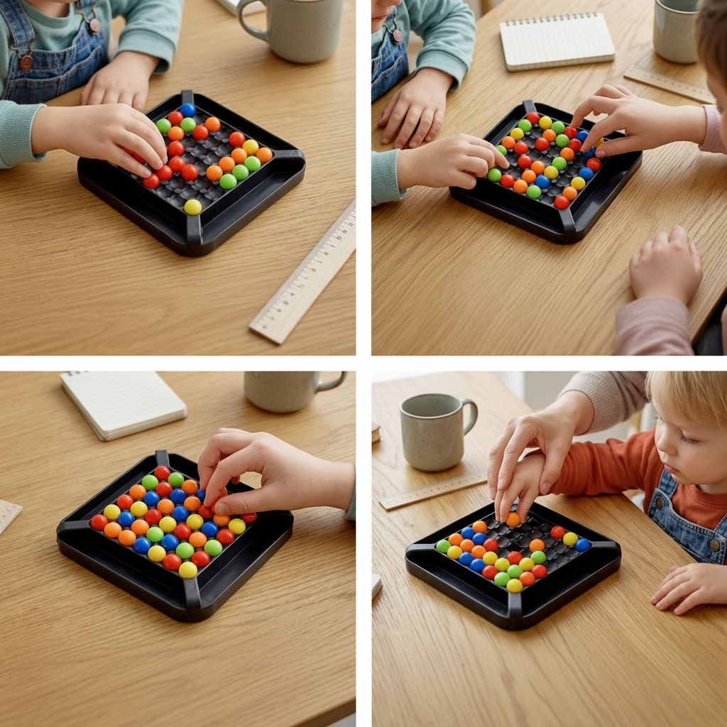 color Matching Game Family Board Game Educational Toy