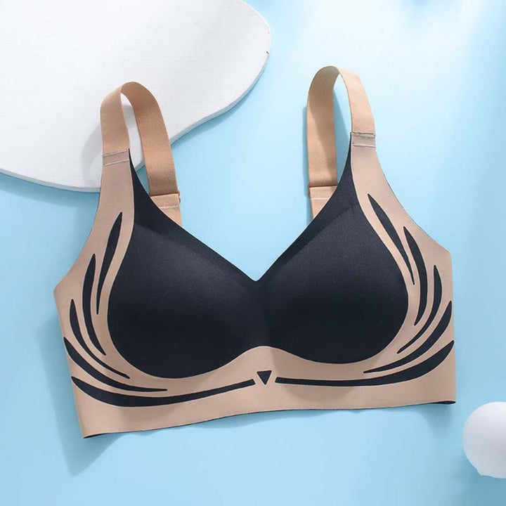 Comfortable Bra Wireless Push Up Seamless Design