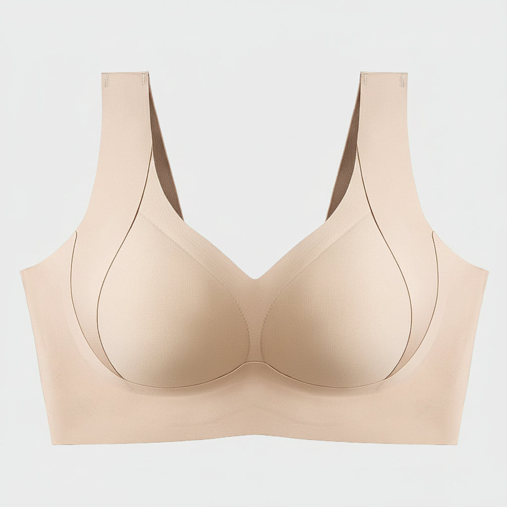 Comfortable Seamless Wire-Free Bra Supportive Fit