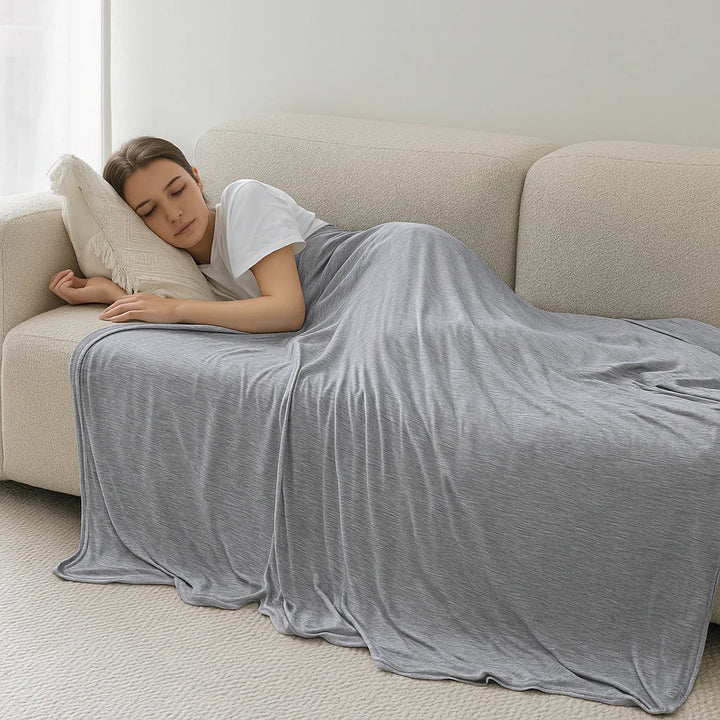 Cooling Blanket Summer Sleepers Lightweight Breathable