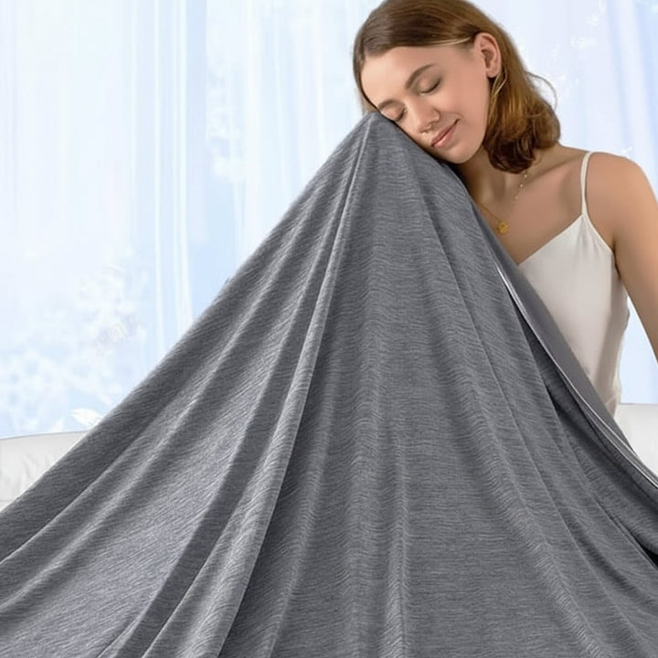 Cooling Blanket Summer Sleepers Lightweight Breathable