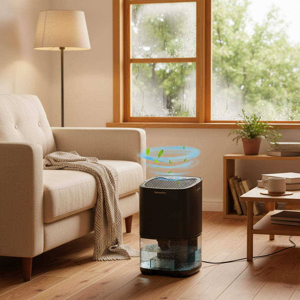 Cooling Night Light Portable Dehumidifier Compact