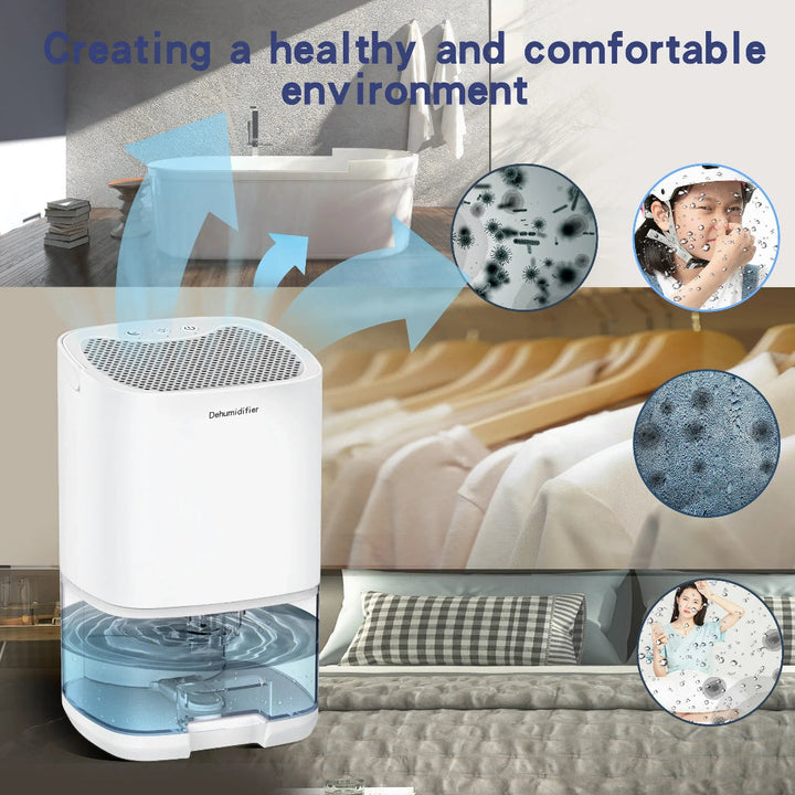 Cooling Night Light Portable Dehumidifier Compact