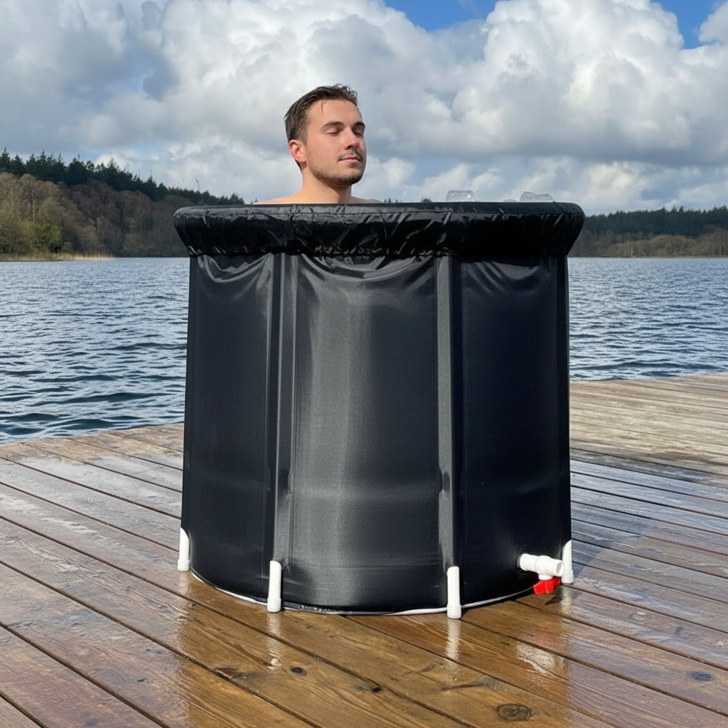Cooling Portable Ice Bath Foldable Insulated Tub