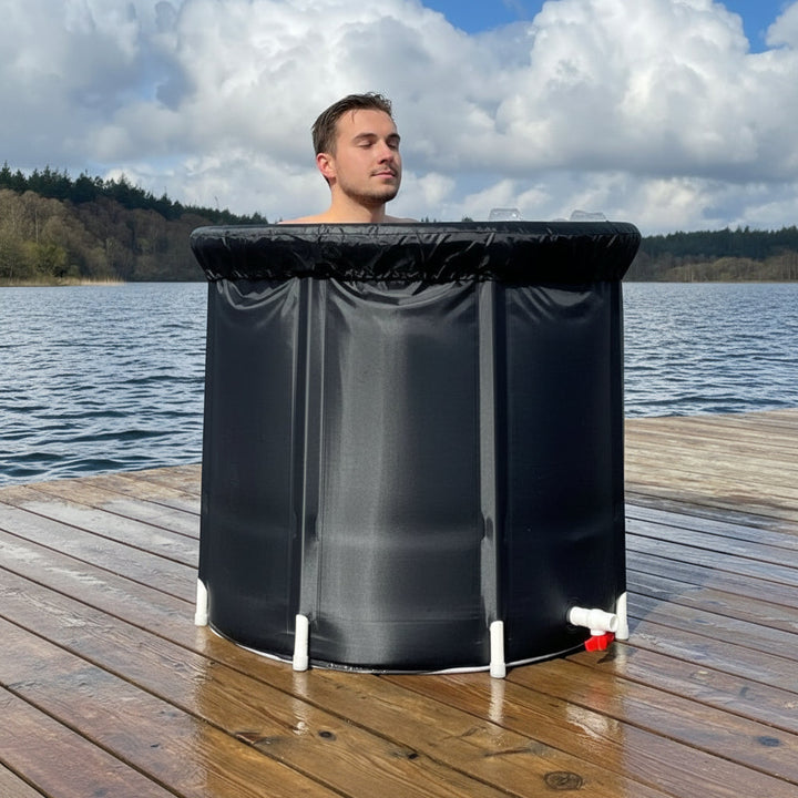 Cooling Portable Ice Bath Foldable Insulated Tub