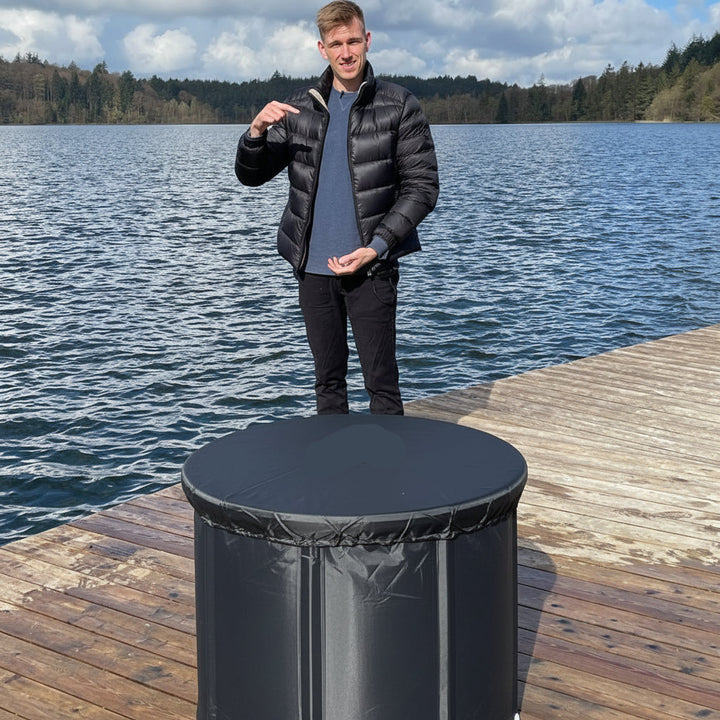 Cooling Portable Ice Bath Foldable Insulated Tub