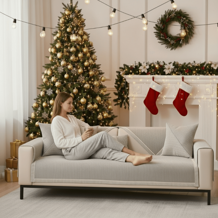 Cotton Sofa Cover Protector Furniture Non Slip