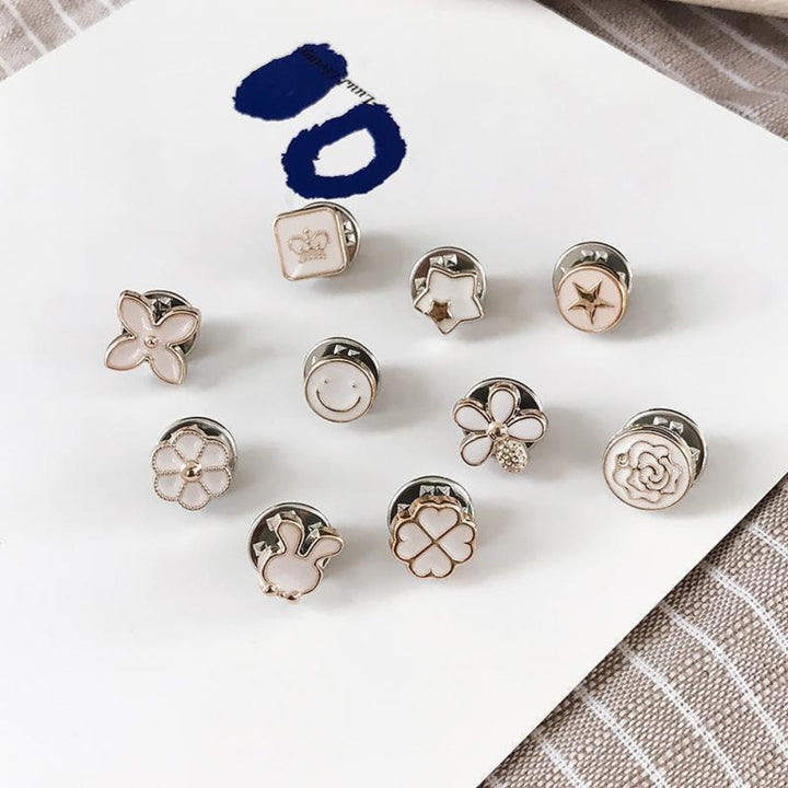 Decorative Brooches Clothing Accessories Stylish Set