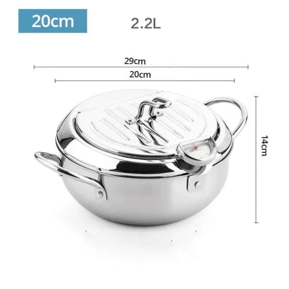 Deep Fryer Kitchen Appliance Temperature Control System