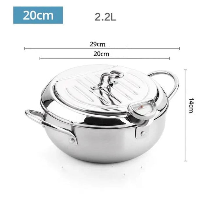 Deep Fryer Kitchen Appliance Temperature Control System