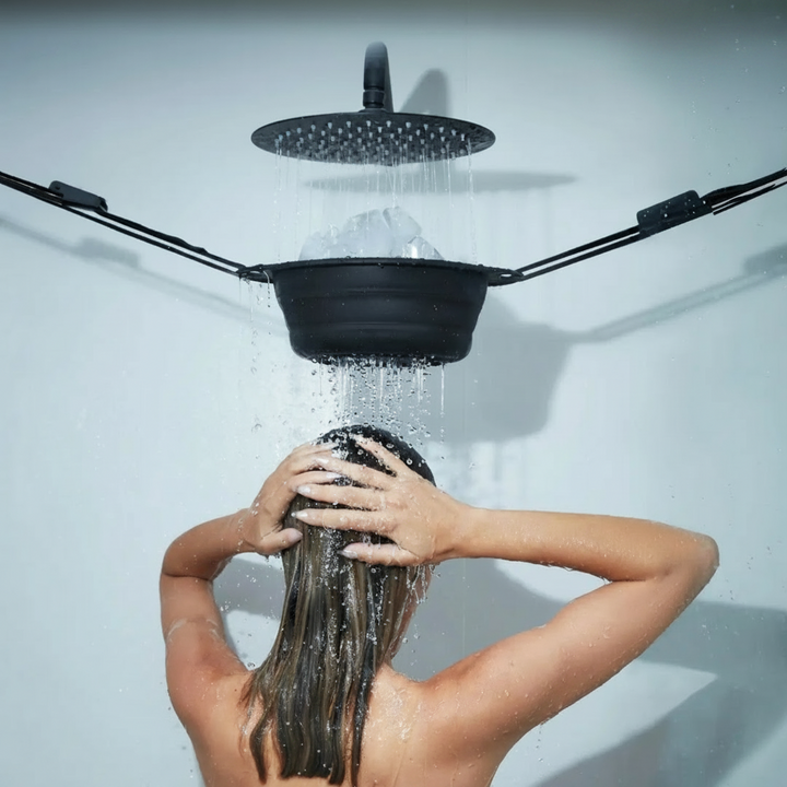 Desk Fan Cooling Shower Ice Therapy Cold Plunge Shower