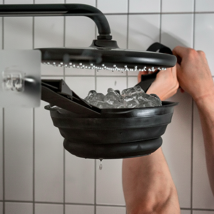 Desk Fan Cooling Shower Ice Therapy Cold Plunge Shower