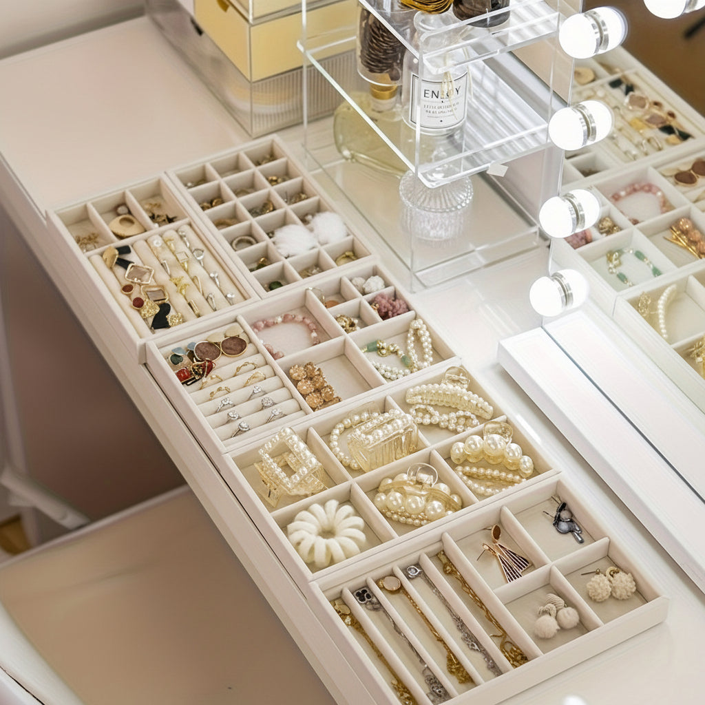 jewelry Organizer Tray Mothers Day Drawer Storage Insert