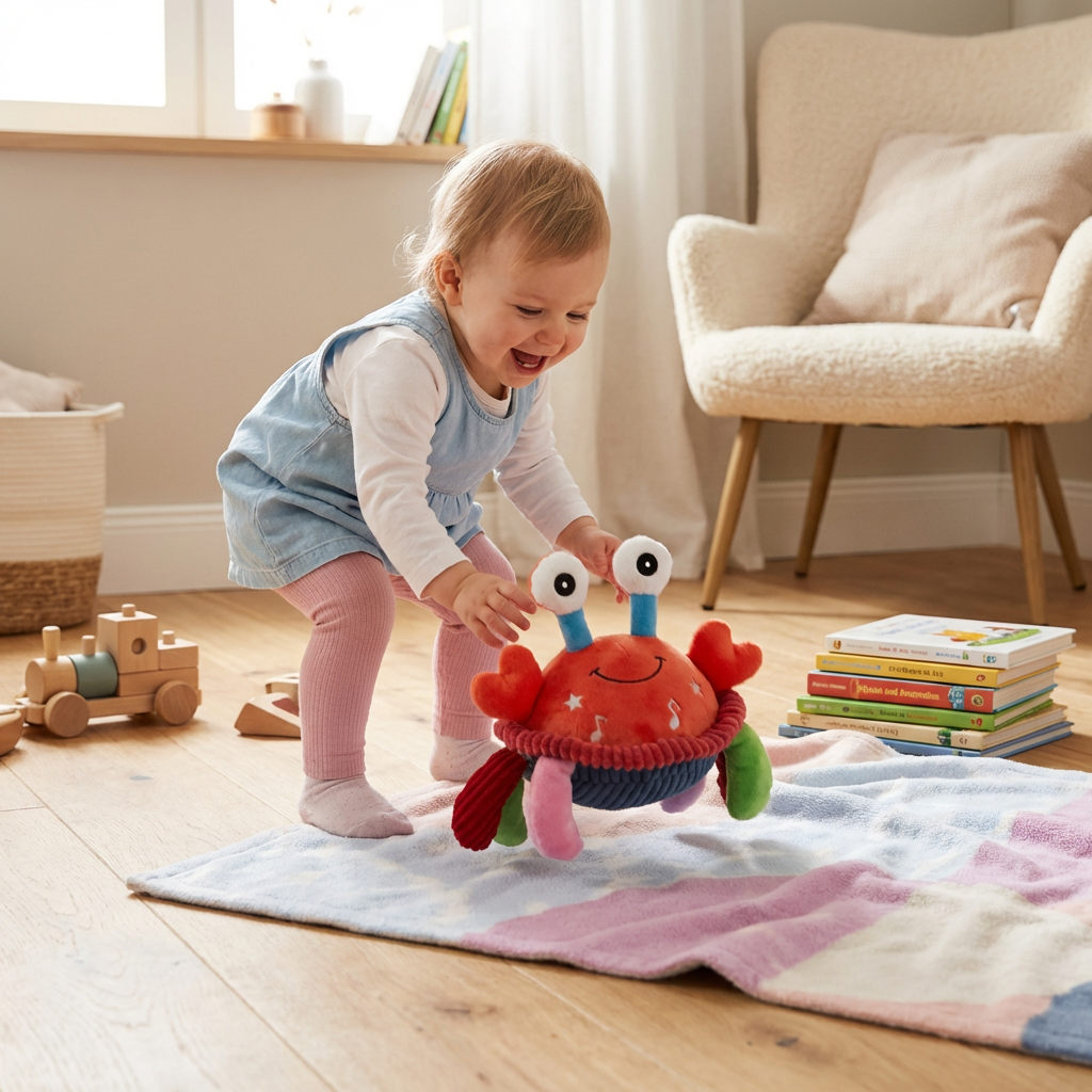 Educational Toy Interactive Toy Musical Crab Activity