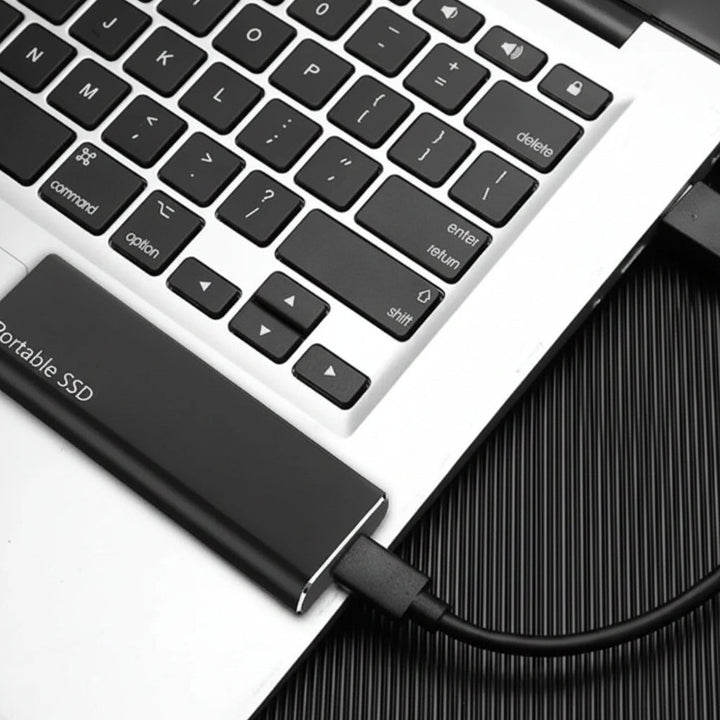 External Hard Drive Portable SSD USB C Storage Device Compact Design
