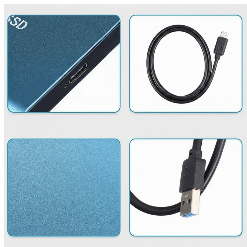 External Ssd Portable USB Mobile Storage Device