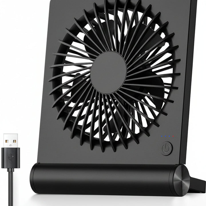 Fan Cooling Box Portable USB Compact Foldable Desktop Clip