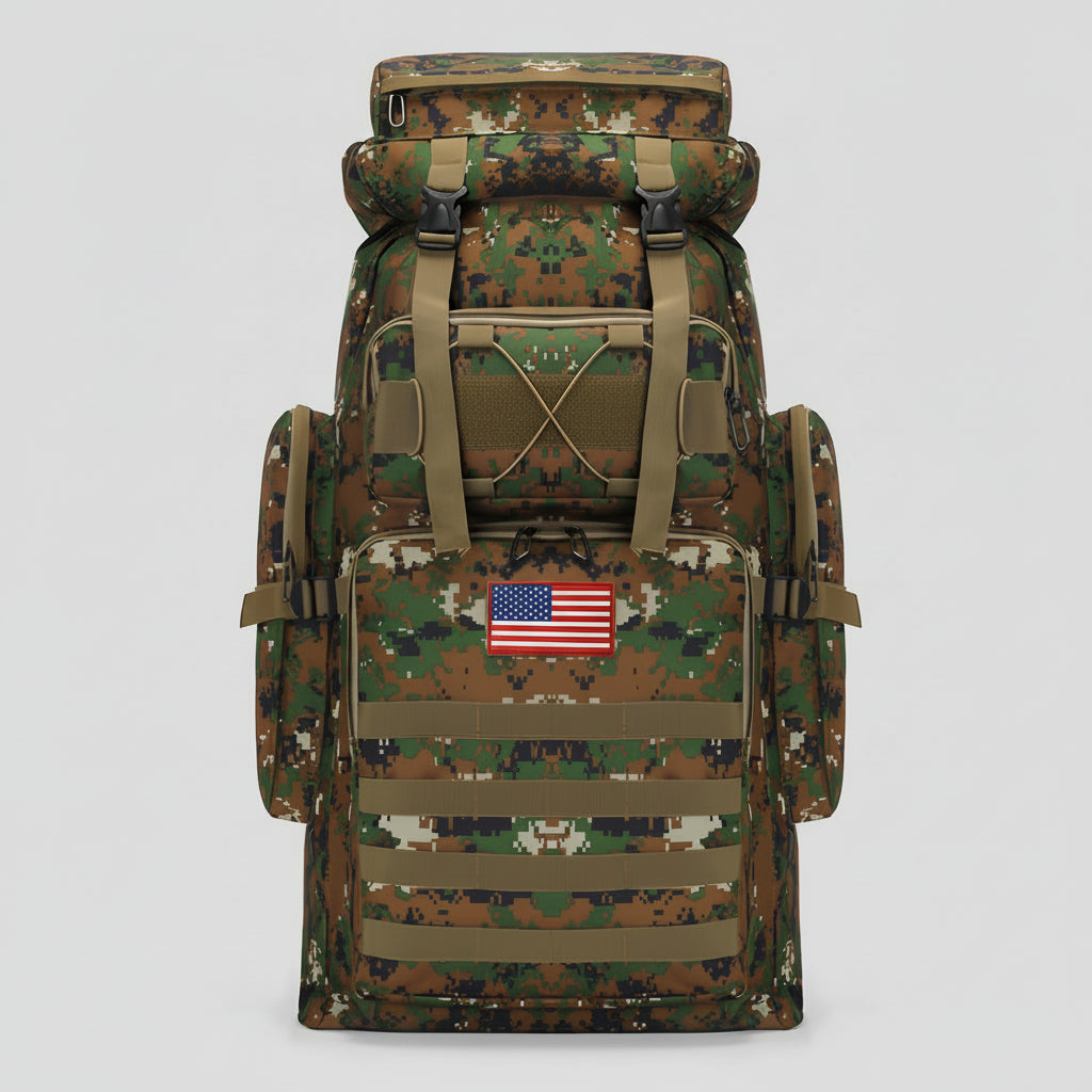 Hiking Backpack Large Capacity Tactical Daypack Outdoor Travel