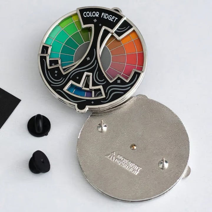 Fidget Pin Creativity color Theory Interactive Toy