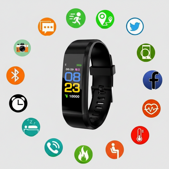 Fitness Tracker Smartwatch Wristband Activity