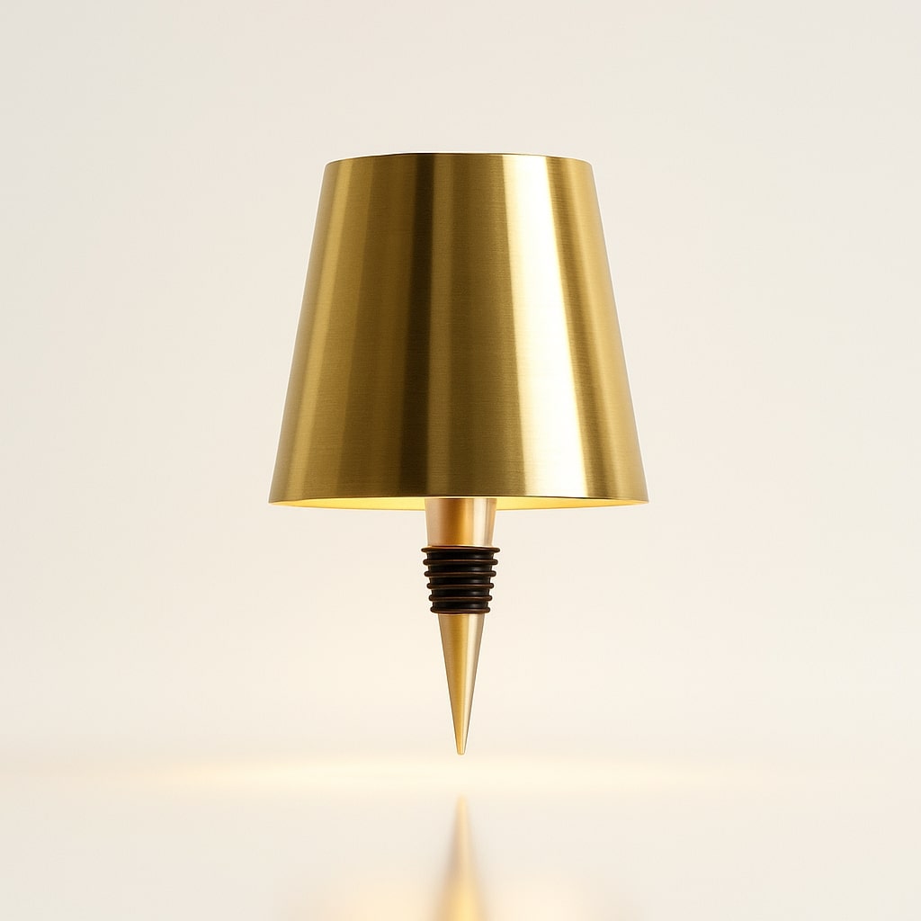 Rechargeable Bottle Lamp Home Decor Adjustable Light Source