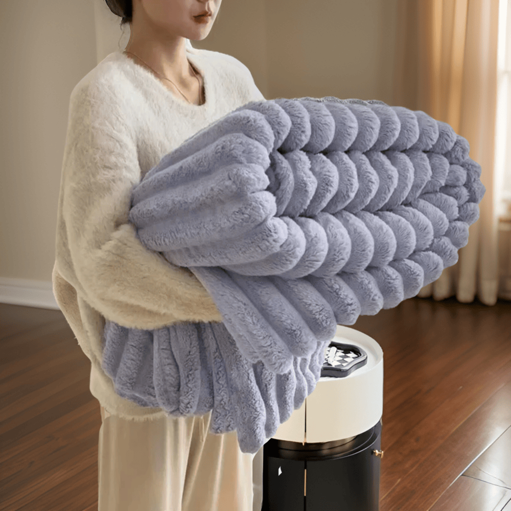 Fleece Throw Blanket Soft Cozy Plush Large Drape