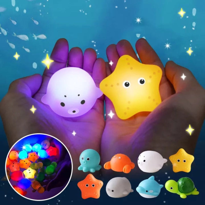 Floating Interactive Bath Toys Light-Up Fun